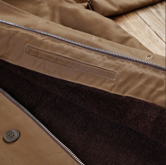 Pike Brothers1944 N1 Deck Jacket Khaki Brown WaxedBritish Parts Luzern