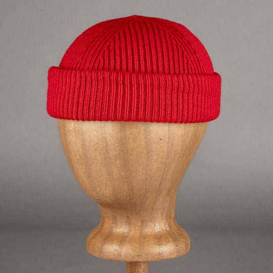 Pike Brothers1944 USN Watch Cap Dark RedCasquetteBritish Parts Luzern