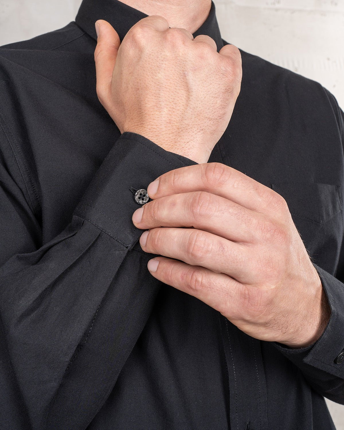 Pike Brothers1947 Albatros Shirt Black ChambrayChemiseBritish Parts Lucerne