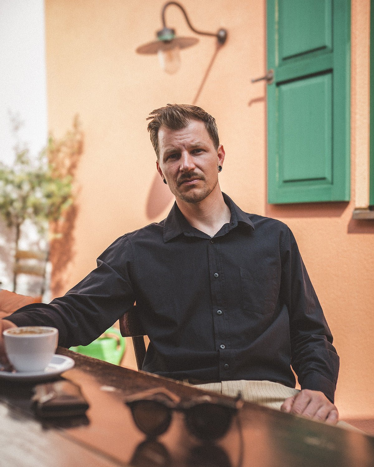 Pike Brothers1947 Albatros Shirt Black ChambrayChemiseBritish Parts Lucerne