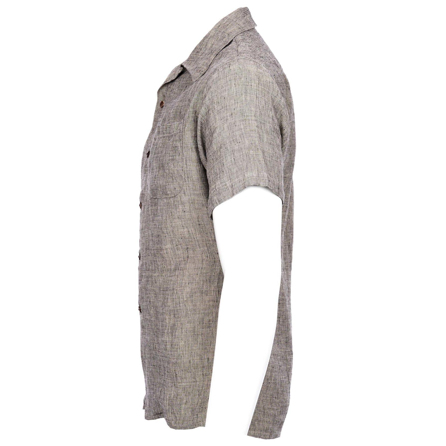 Pike Brothers1947 Albert Shirt Sherkin GreyChemiseBritish Parts Lucerne