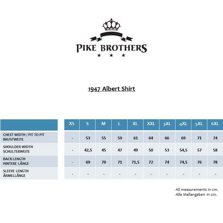 Pike Brothers1947 Albert Shirt Sherkin GreyChemiseBritish Parts Lucerne