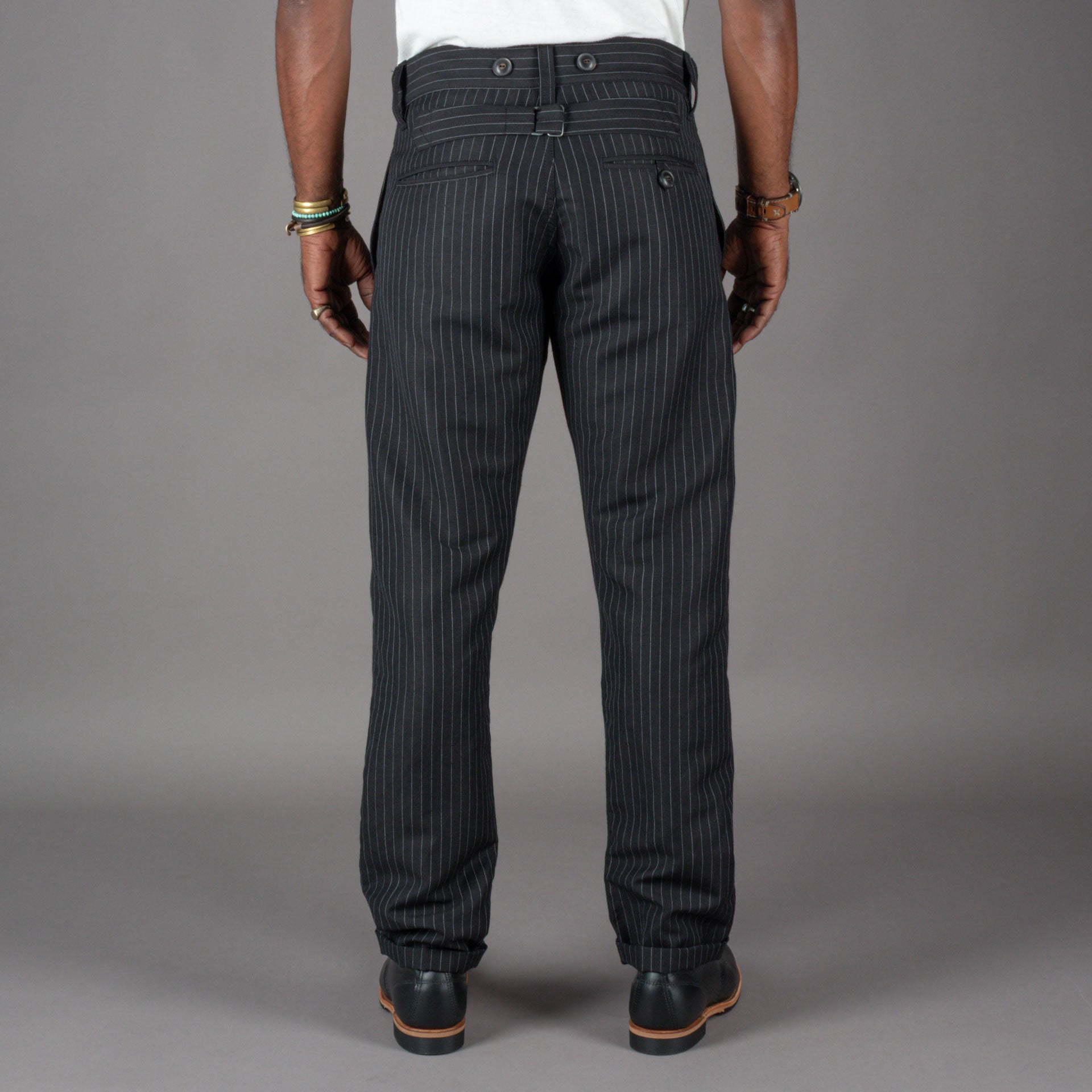 Pike Brothers1947 Harvester Hose Chicago blackPantalonsBritish Parts Luzern