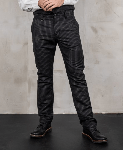 Pike Brothers1947 Harvester Hose Chicago blackPantalonsBritish Parts Luzern