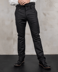 Pike Brothers1947 Harvester Hose Chicago blackPantalonsBritish Parts Luzern