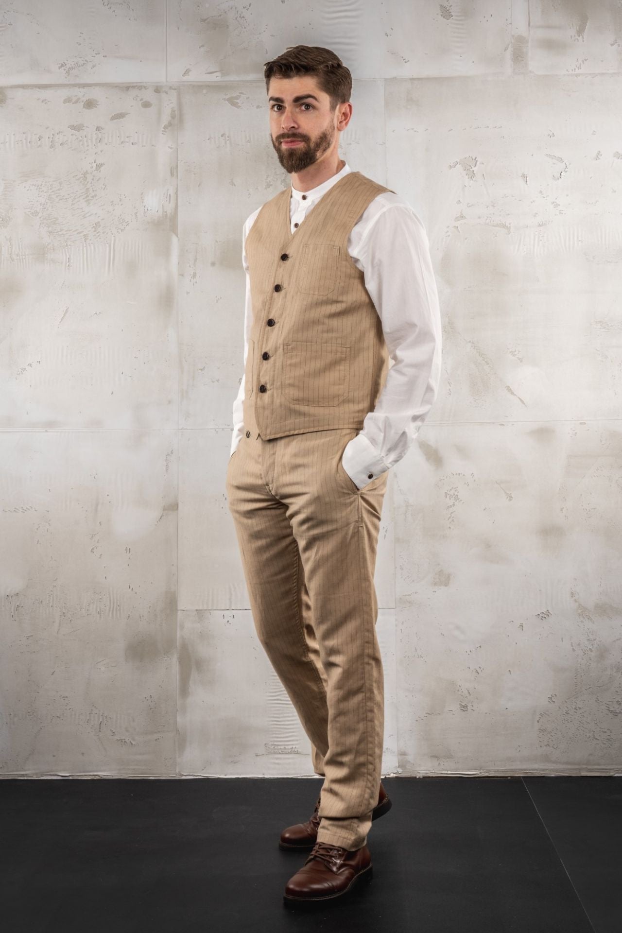 Pike Brothers1947 Harvester Pantalon Chicago SandPantalonsBritish Parts Luzern