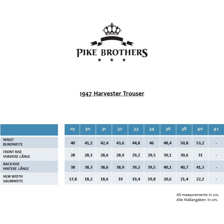 Pike Brothers1947 Harvester Pantalon Raymond brownPantalonsBritish Parts Lucerne