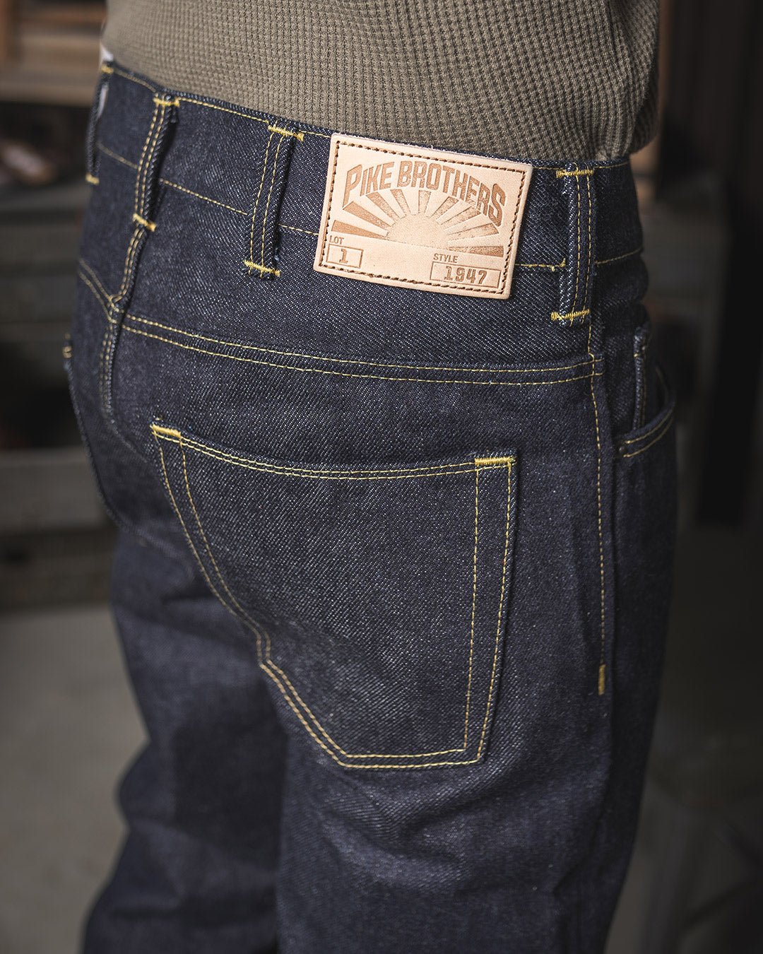 Pike Brothers1947 Roamer Pant 21oz IndigoPantalonsBritish Parts Luzern