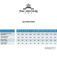 Pike Brothers1952 Rider Shirt Nashville brownChemiseBritish Parts Luzern