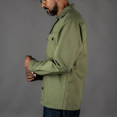 Pike Brothers1962 OG - 107 Shirt OliveVestesBritish Parts Lucerne