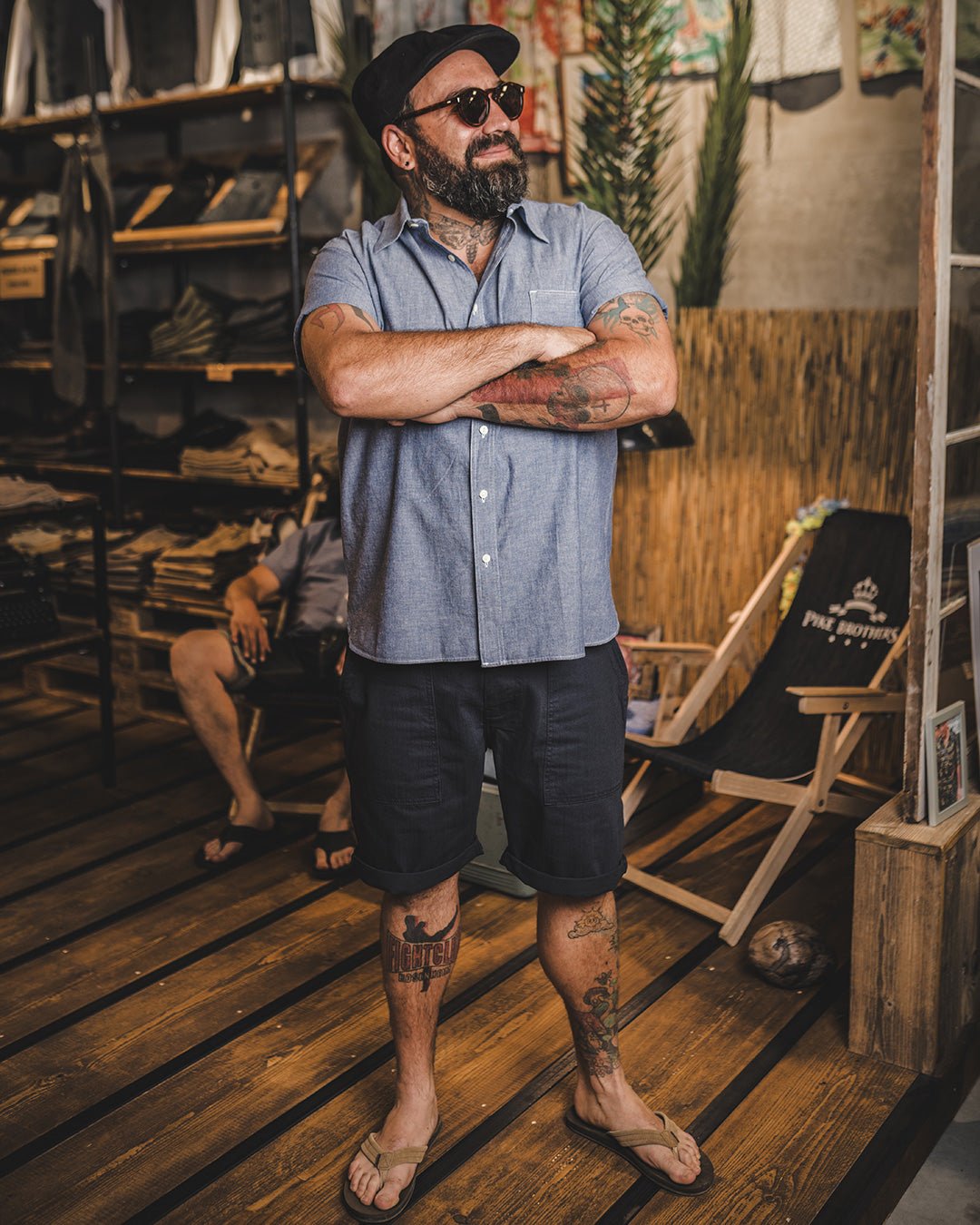 Pike Brothers1962 OG - 107 Short navyPantalonsBritish Parts Luzern