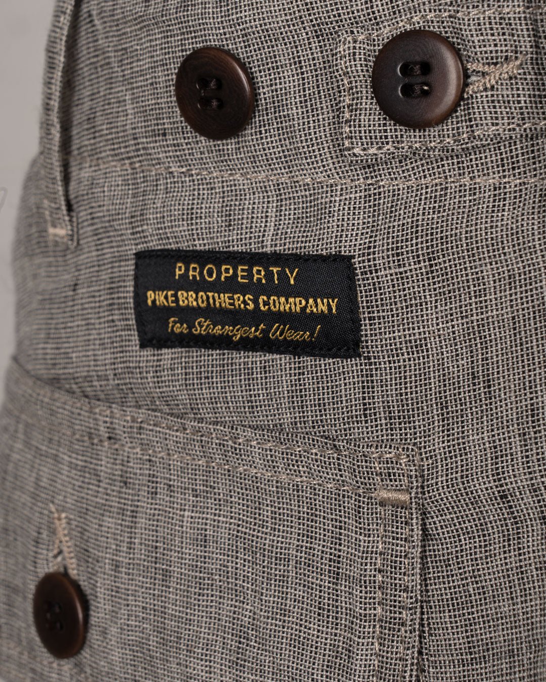 Pike Brothers1962 OG - 107 Short Sherkin GreyPantalonsBritish Parts Luzern