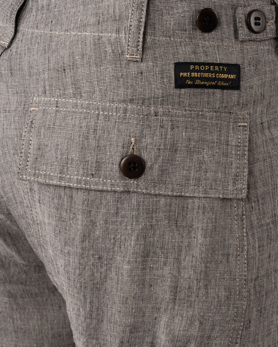 Pike Brothers1962 OG - 107 Short Sherkin GreyPantalonsBritish Parts Luzern