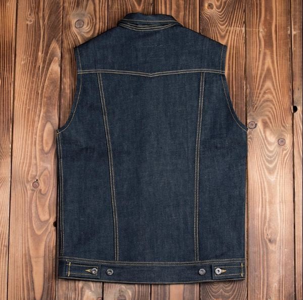 Pike Brothers1963 Roamer Vest 11oz MetalGiletsBritish Parts Luzern