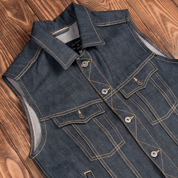 Pike Brothers1963 Roamer Vest 11oz MetalGiletsBritish Parts Luzern