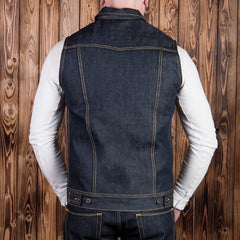 Pike Brothers1963 Roamer Vest 11oz MetalGiletsBritish Parts Luzern