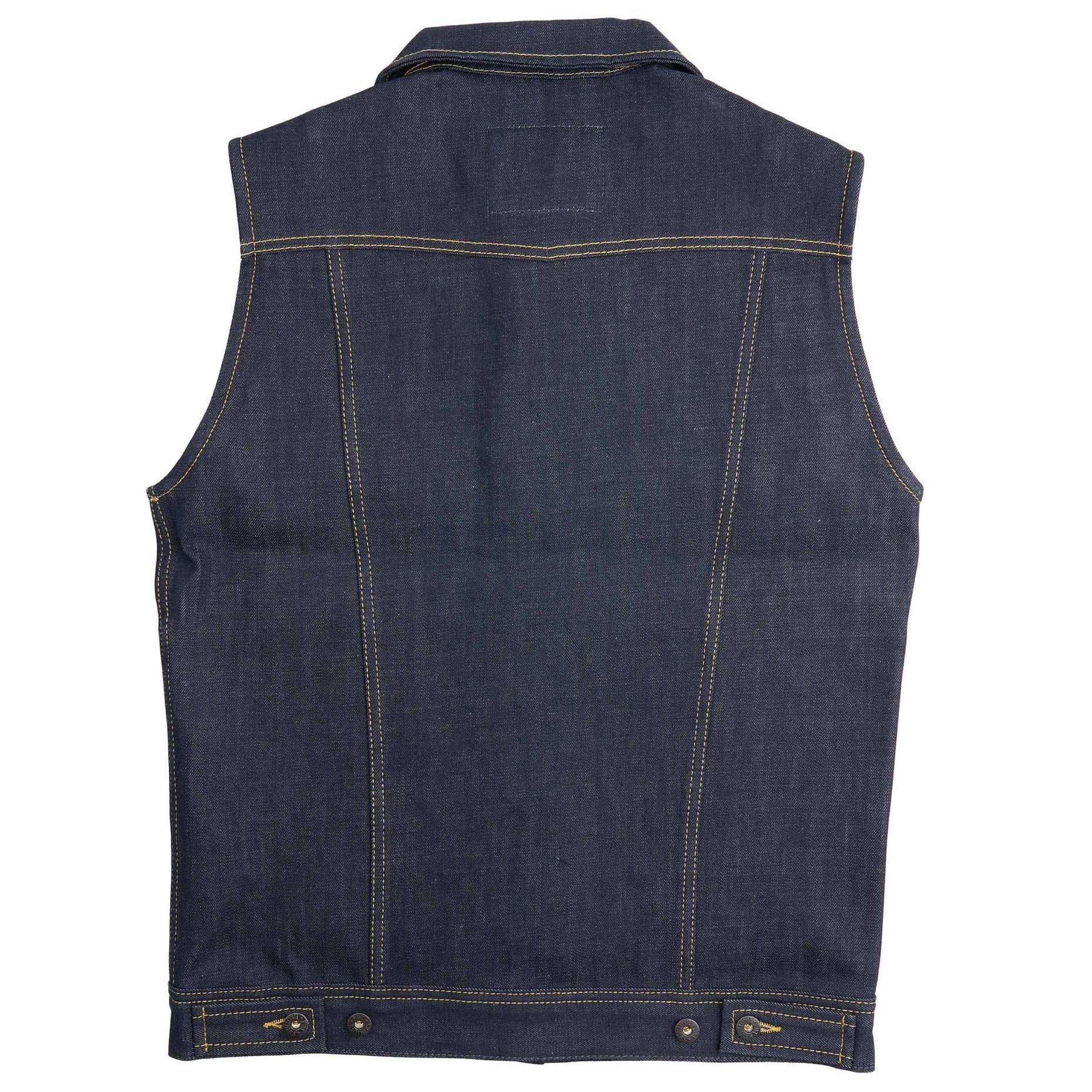 Pike Brothers1963 Roamer Vest 11oz MetalGiletsBritish Parts Luzern