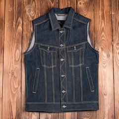 Pike Brothers1963 Roamer Vest 11oz MetalGiletsBritish Parts Luzern