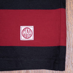 Chemise à manches longues rouge Pike Brothers 1964, Alcatraz, British Parts, Lucerne