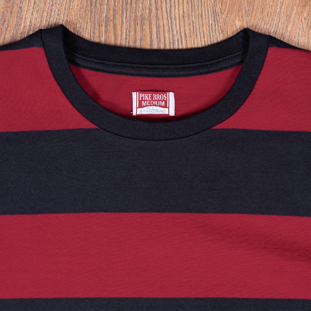 Chemise à manches longues rouge Pike Brothers 1964, Alcatraz, British Parts, Lucerne