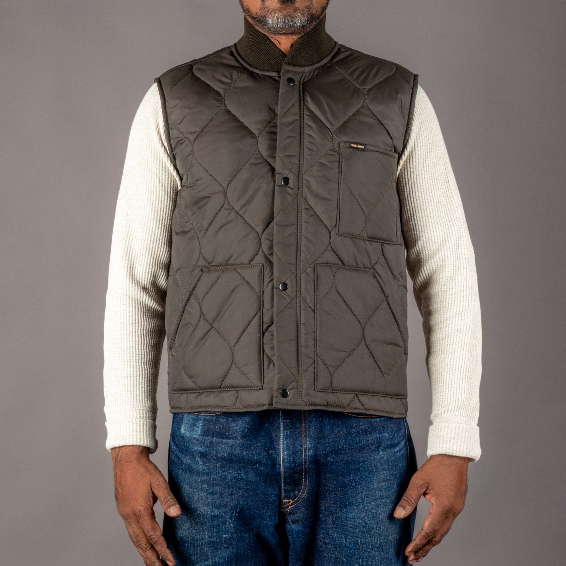 Pike Brothers1965 CWU Vest Olive DrabVestesBritish Parts Luzern