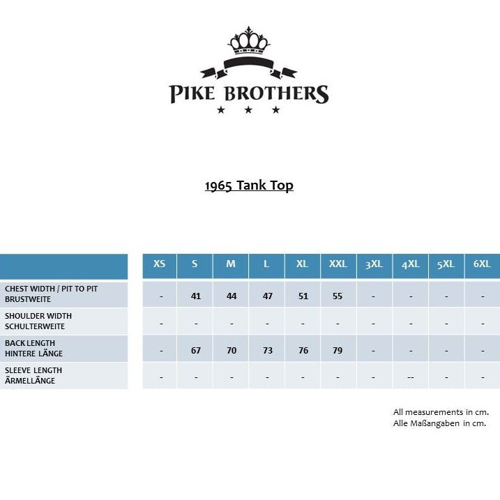 Pike Brothers1965 Débardeur Double Set blancDébardeurBritish Parts Luzern