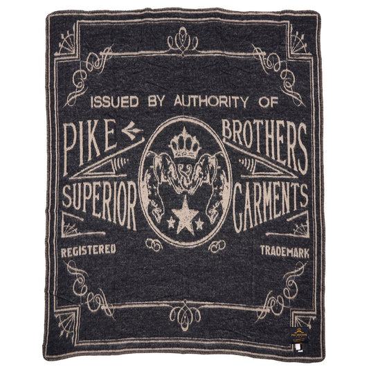 Pike Brothers1969 Logo plafond Faded BlackCouverturesBritish Parts Luzern