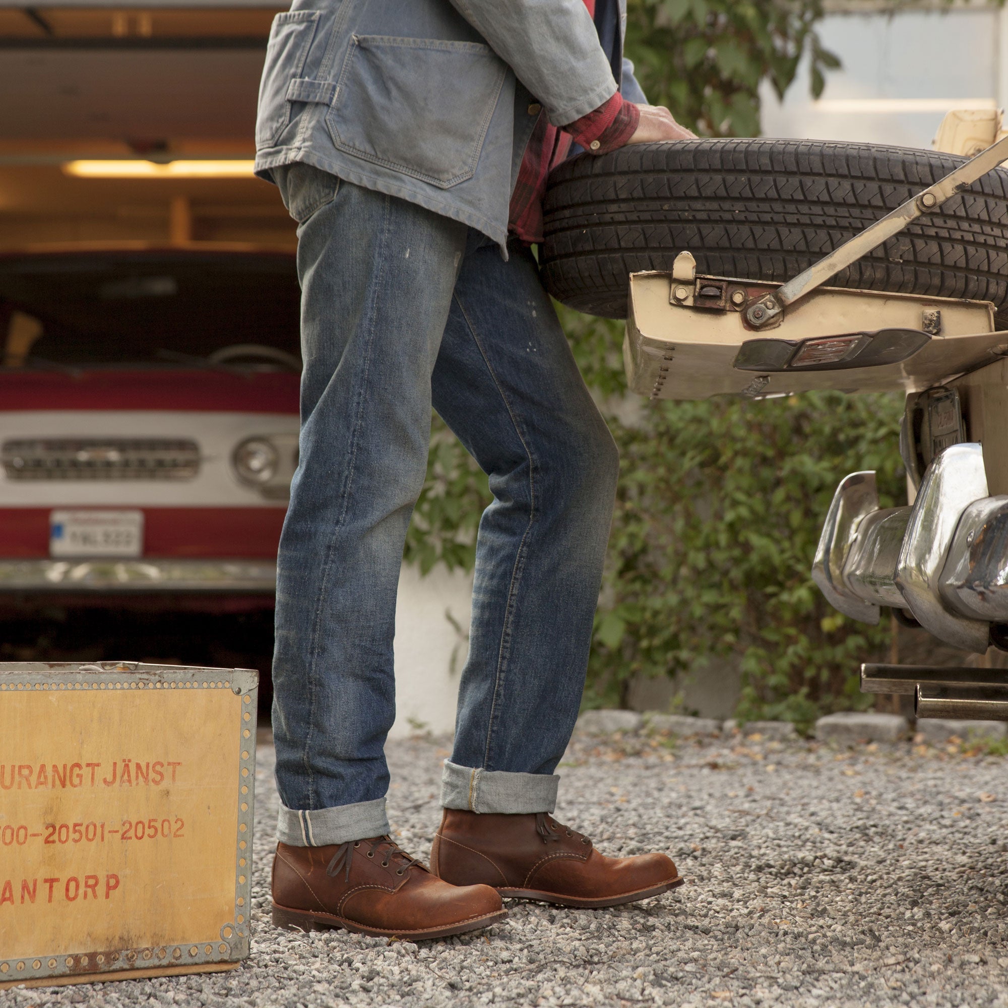 Red Wing ShoesBlacksmith 3343 Copper Rough & Tough Chaussures pour hommesChaussuresBritish Parts Lucerne