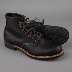 Red Wing ShoesBlacksmith 3345 Black Prairie LeatherChaussuresBritish Parts Lucerne
