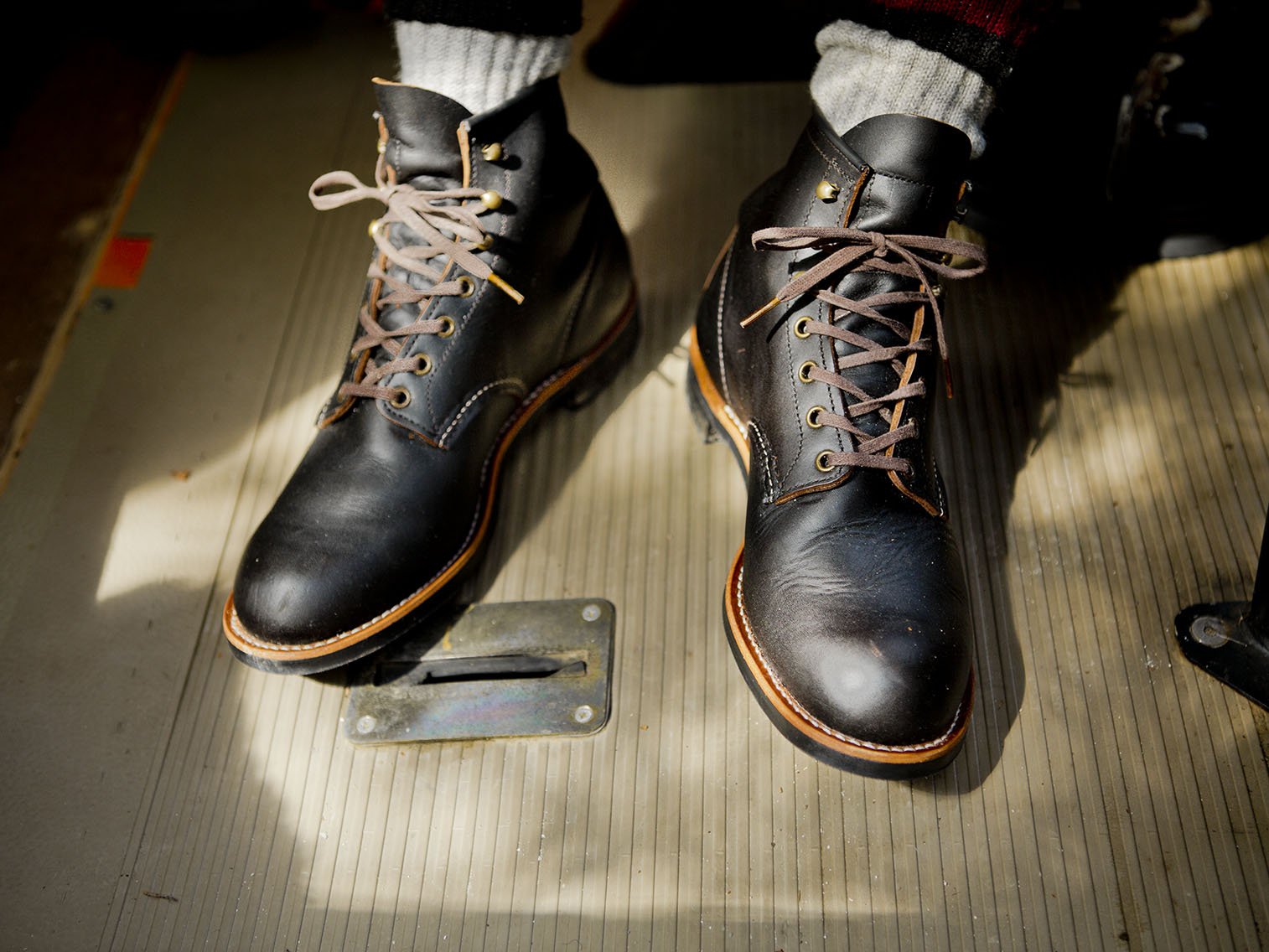 Red Wing ShoesBlacksmith 3345 Black Prairie LeatherChaussuresBritish Parts Lucerne