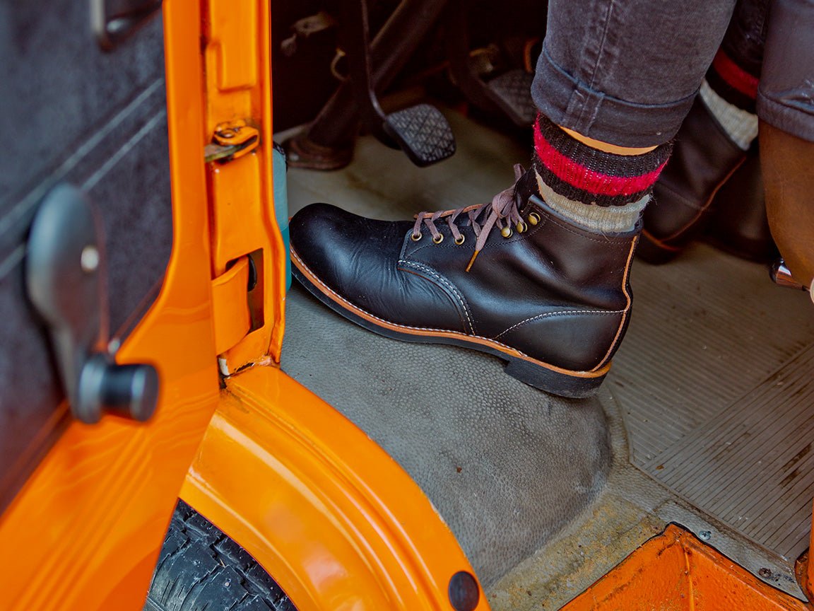 Red Wing ShoesBlacksmith 3345 Black Prairie LeatherChaussuresBritish Parts Lucerne