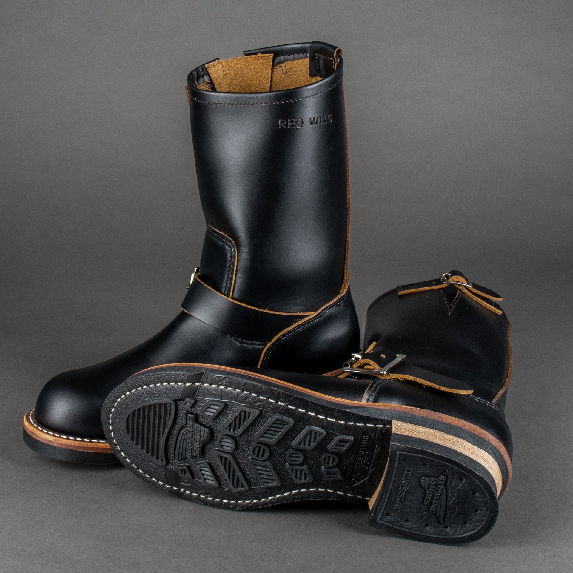 Red Wing ShoesEngineer Boot 2966 Black KlondikeChaussuresBritish Parts Luzern