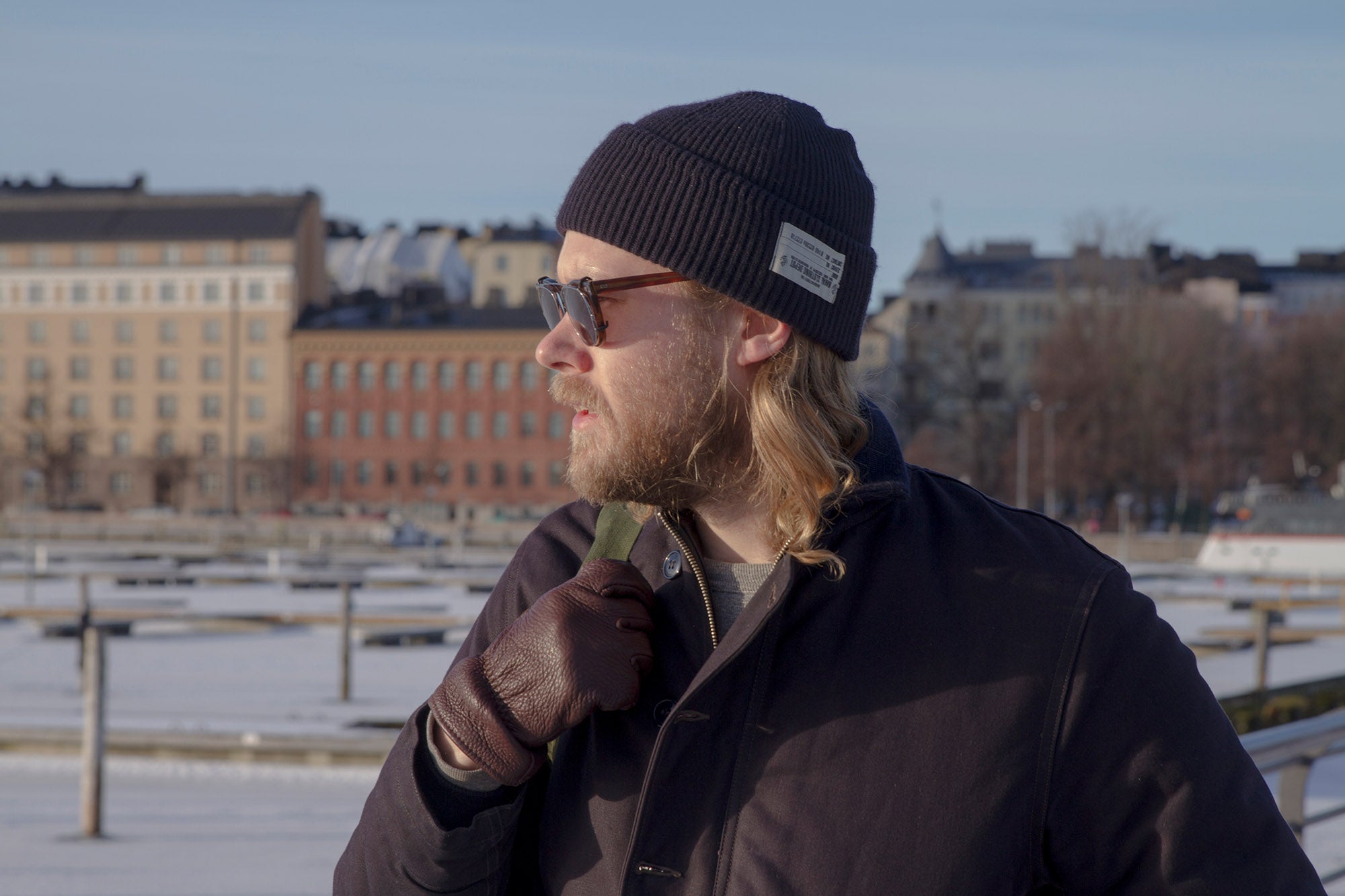 Red Wing ShoesGants en cuir doublés marronGantsBritish Parts Luzern