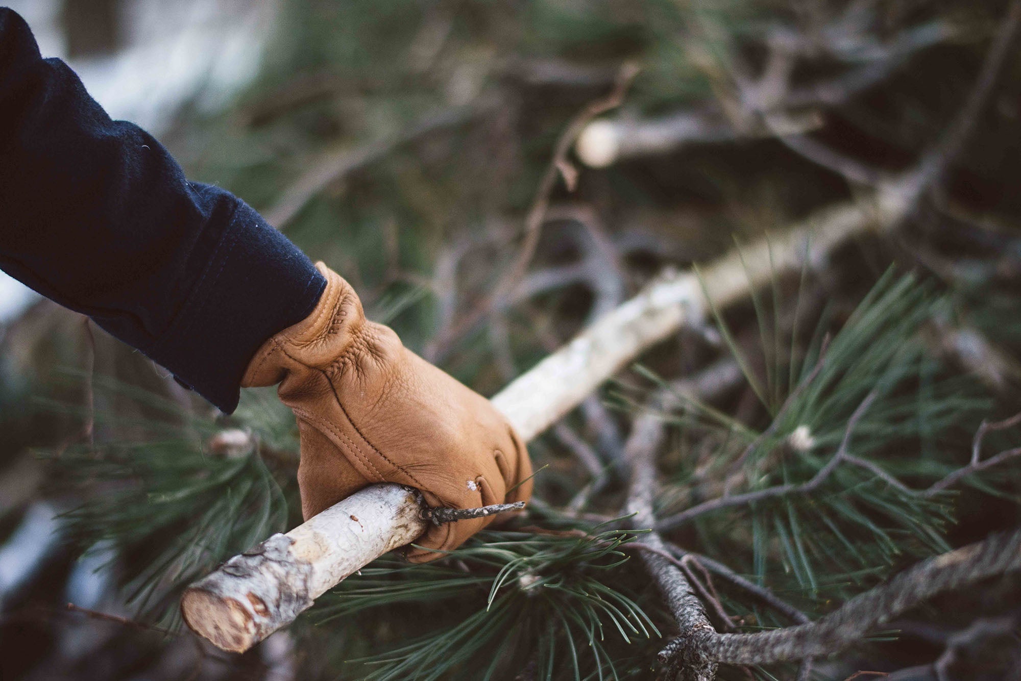 Red Wing ShoesGants en cuir doublés NutmegGantsBritish Parts Luzern