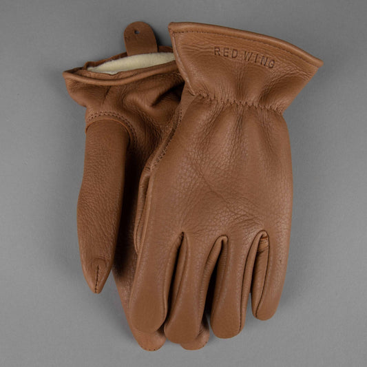 Red Wing ShoesGants en cuir doublés NutmegGantsBritish Parts Luzern