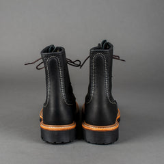 Red Wing ShoesLogger 4501 Black Oil Slick Leather Chaussures pour hommesChaussures British Parts Lucerne