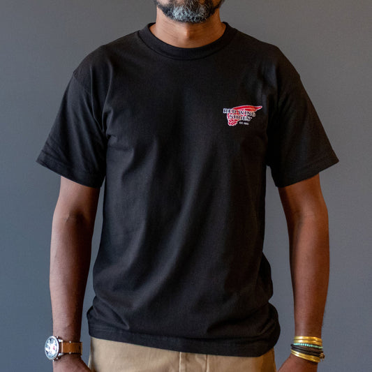Red Wing ShoesLogo T-shirt noirT-shirtBritish Parts Luzern