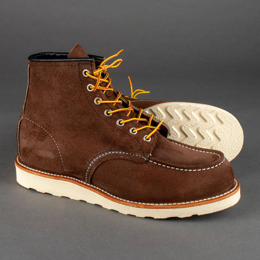 Red Wing ShoesMoc Toe 8836 Chocolate Muleskinner Chaussures pour hommesChaussures British Parts Lucerne