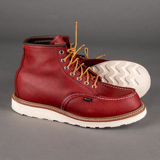 Red Wing ShoesMoc Toe 8864 Gore Tex Oro Russet Waterproof Leather Chaussures pour hommesChaussuresBritish Parts Luzern