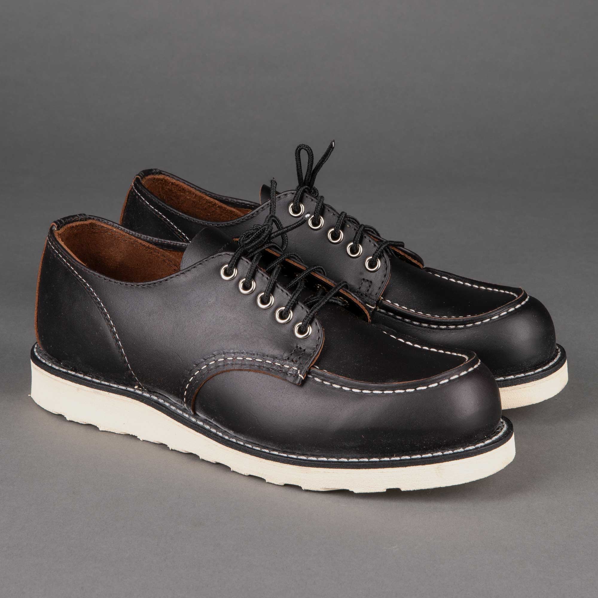 Red Wing ShoesOxford Moc 8090 Noir PairieChaussuresBritish Parts Lucerne