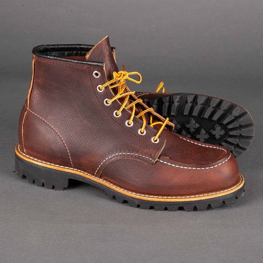 Chaussures Red Wing Roughneck 8146 Briar Oil Slick Leather pour homme, British Parts Luzern