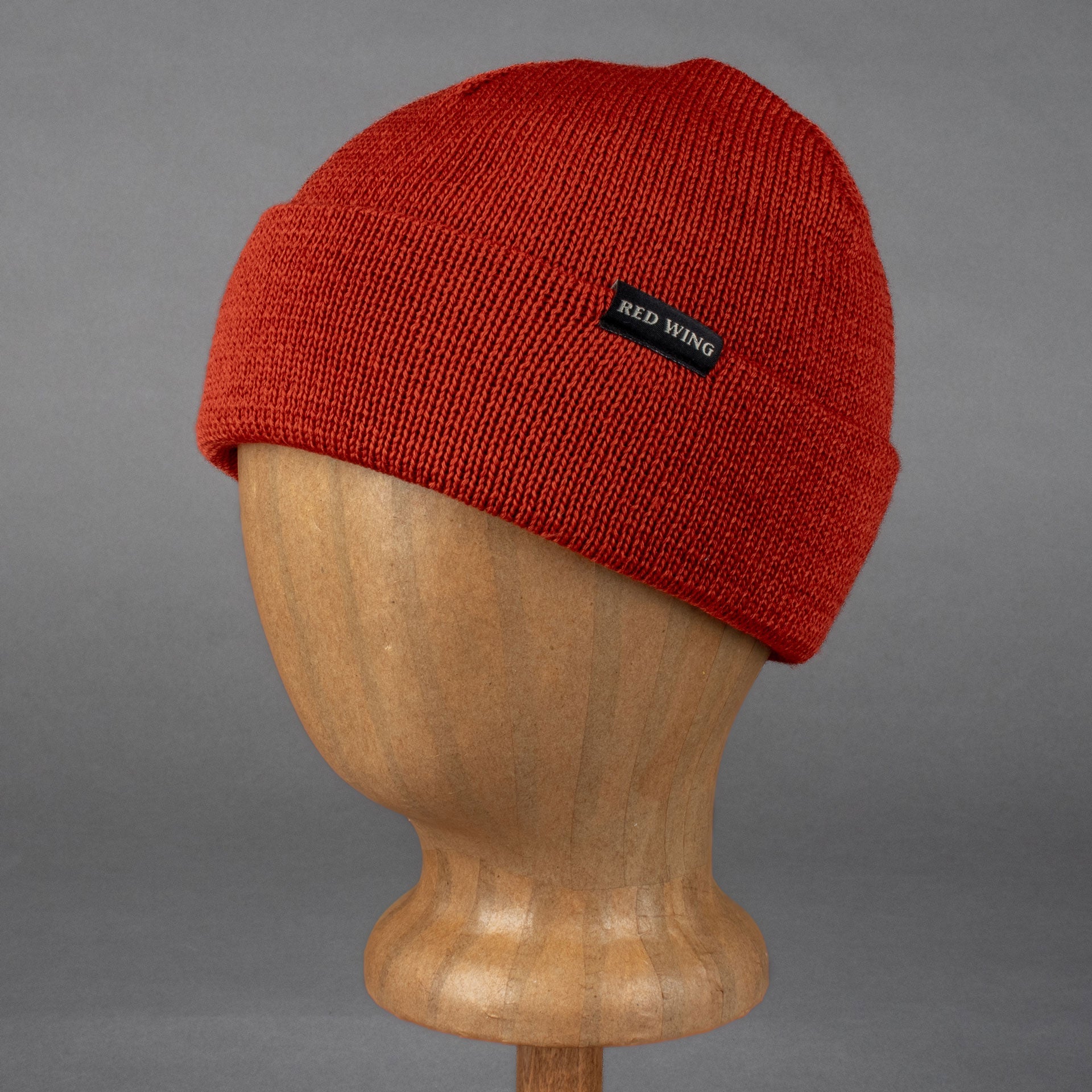 Red Wing ShoesShaniko Wool Bonnet tricoté RustBonnetBritish Parts Luzern