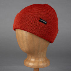 Red Wing ShoesShaniko Wool Bonnet tricoté RustBonnetBritish Parts Luzern