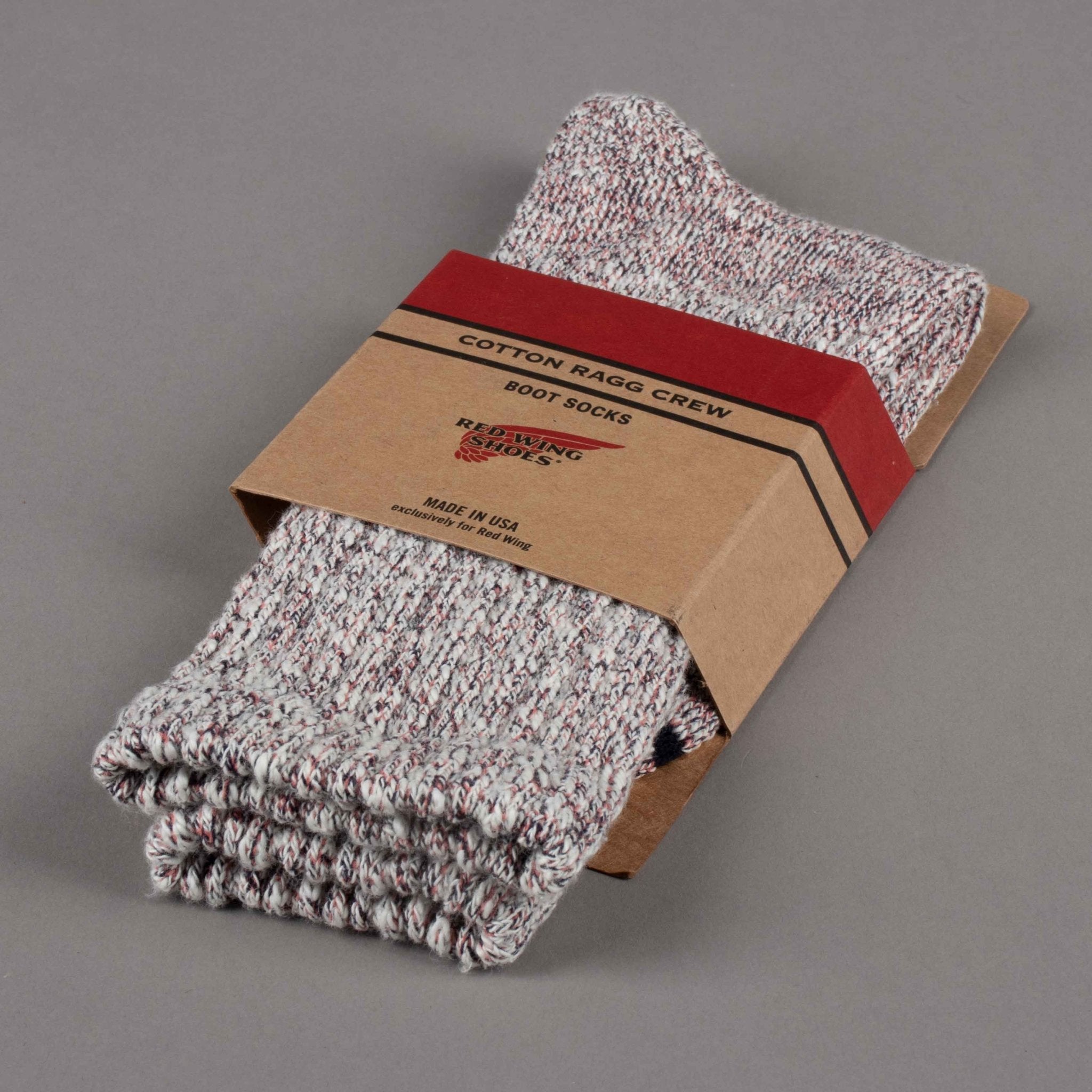 Red Wing ShoesChaussettes Twisted Cotton Ragg - BourgogneChaussettesBritish Parts Luzern
