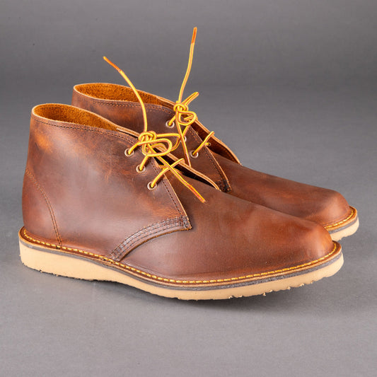 Red Wing ShoesWeekender Chukka 3622 Copper Rough & Tough Leather Chaussures pour hommesChaussuresBritish Parts Luzern