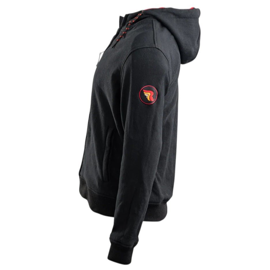 Culture de l'équitationSweat à capuche d'équitation (AA) NoirVeste de moto noirePièces britanniques Lucerne