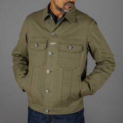 Rogue TerritoryCruiser Jacket Dry Wax Canvas OliveVestesBritish Parts Luzern