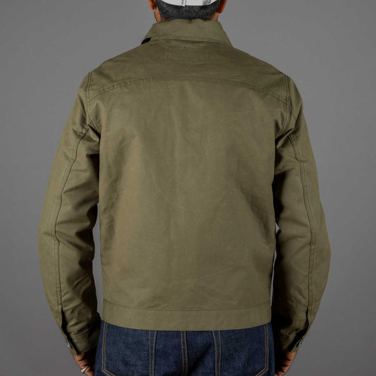 Rogue TerritoryCruiser Jacket Dry Wax Canvas OliveVestesBritish Parts Luzern