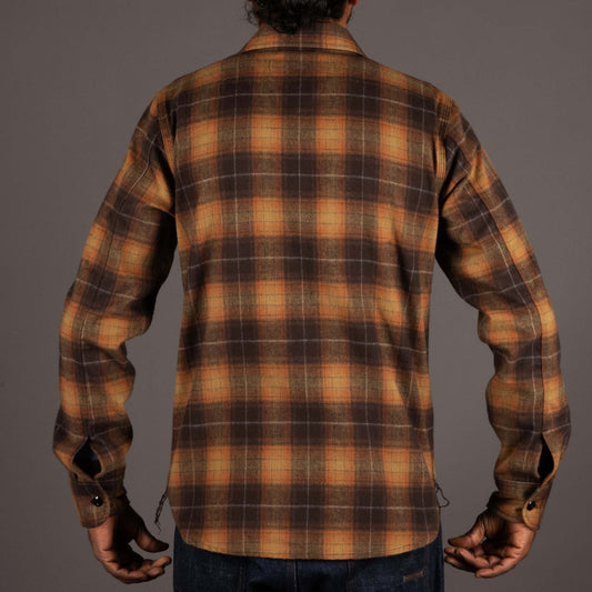 Rogue TerritoryField Shirt Sienna Brushed PlaidChemiseBritish Parts Luzern