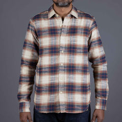 Rogue TerritoryOxford Shirt Khaki Slub PlaidChemiseBritish Parts Lucerne